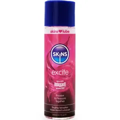 Lubrifiant intim pe bază de apă Skins Excite – 130 ml