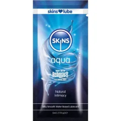 Lubrifiant pe Bază de Apă SKINS Aqua – Doză Unică 5 ml
