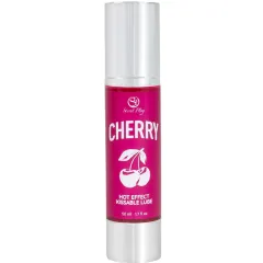 Lubrifiant cu efect de încălzire SecretPlay Aromă Cireșe 50 ml