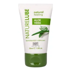 Lubrifiant Natural HOT Aloe Vera pe Bază de Apă 30 ml