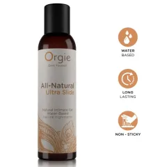 Lubrifiant intim pe bază de apă Orgie All-Natural Ultra Slide – 150 ml