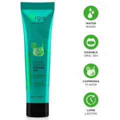 Lubrifiant intim pe bază de apă Orgie Lube Tube Cocktail Caipirinha – 100 ml