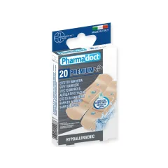 Plasturi hipoalergenici Pharmadoct cu tifon hemostatic , 20buc