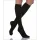 Sosete bumbac pana la genunchi, unisex, compresie puternica 22-27 mmHG, negru, RELAXSAN