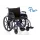 Carucior rulant pliabil pentru autopro­pulsie Moretti CP300 – serie PLUS, cadru stabilizat din oţel, dimensiuni bariatrice - XL, sarcina maxim 200 kg