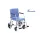 Scaun cu rotile Transit, cu spătar căptușit și scaun anatomic detașabil, sustinere 135 kg