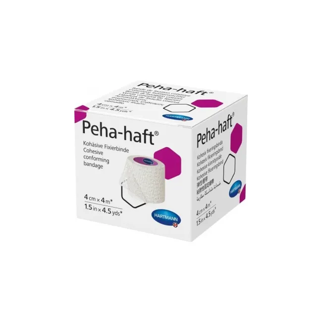 Peha-haft bandaj elastic autoadeziv 4 cm x 4 m, 1 buc, Hartmann