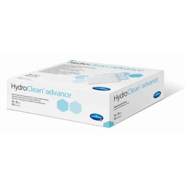 HydroClean Advance pansament hidro-reactiv, cu PSA*, pentru 3 zile rotund 10 x 10 cm 10 buc, Hartmann