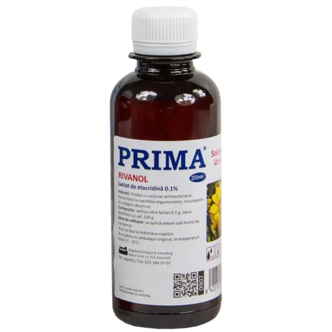 Solutie Rivanol 0,1% , 200 ml