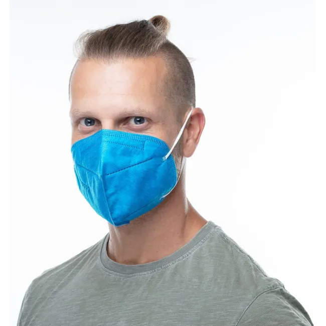 Masca albastra de protectie FFP2 cu prindere dupa urechi, BFE98
