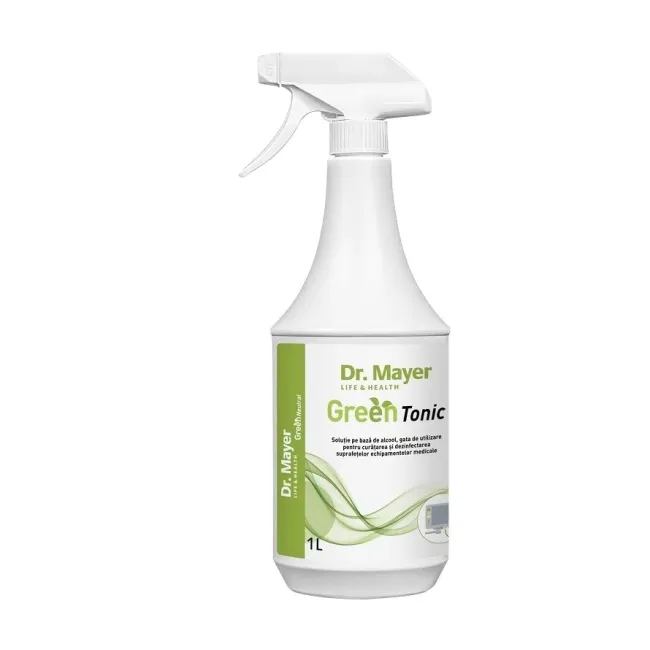 Dezinfectant suprafete pe baza de alcool Green Tonic Dr Mayer, 1000 ml