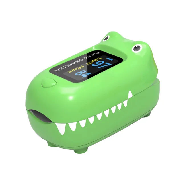 Pulsoximetru pediatric model crocodil