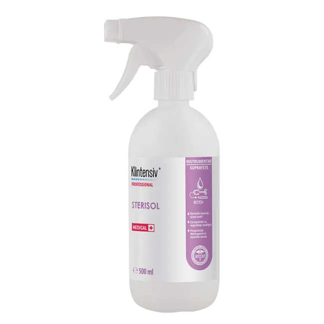 Dezinfectant gata de utilizare (RTU) STERISOL de nivel inalt pentru suprafete si instrumentar , 500 ml