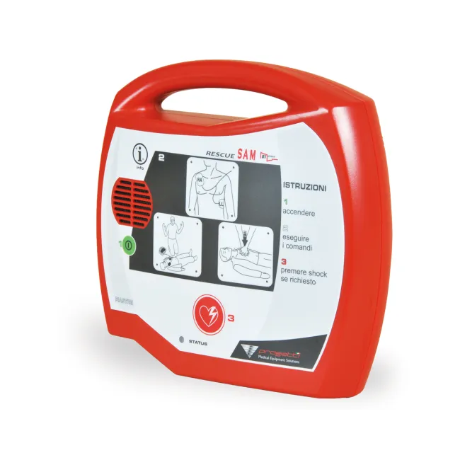 Defibrilator Semi-Automat Extern Rescue Sam (AED) – Ghidare Vocală Limba Română