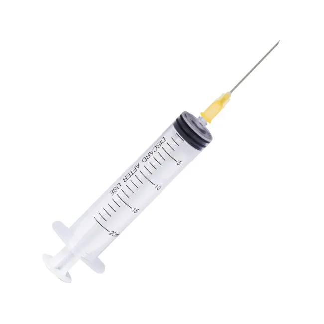 Seringa 3 componente de 20 ml cu ac G21, 100 buc