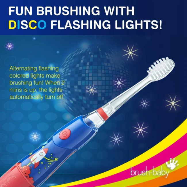 Periuta de dinti electrica sonica Brush Baby KidzSonic , 3+ ani