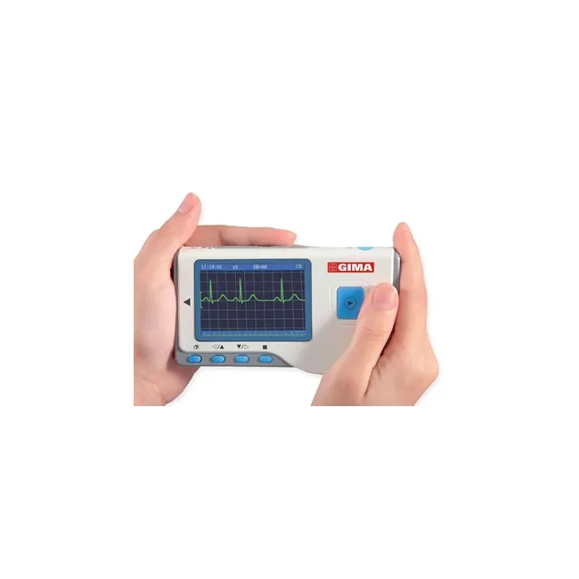 Monitor ECG Portabil Cardio-B cu Bluetooth – Ecran LCD, 4 Metode de Măsurare, Analiză Automată și Conectare Smartphone