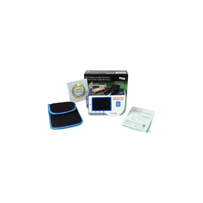 Monitor ECG Portabil Cardio-B cu Bluetooth – Ecran LCD, 4 Metode de Măsurare, Analiză Automată și Conectare Smartphone