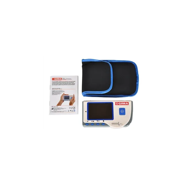 Monitor ECG Portabil Cardio-B cu Bluetooth – Ecran LCD, 4 Metode de Măsurare, Analiză Automată și Conectare Smartphone