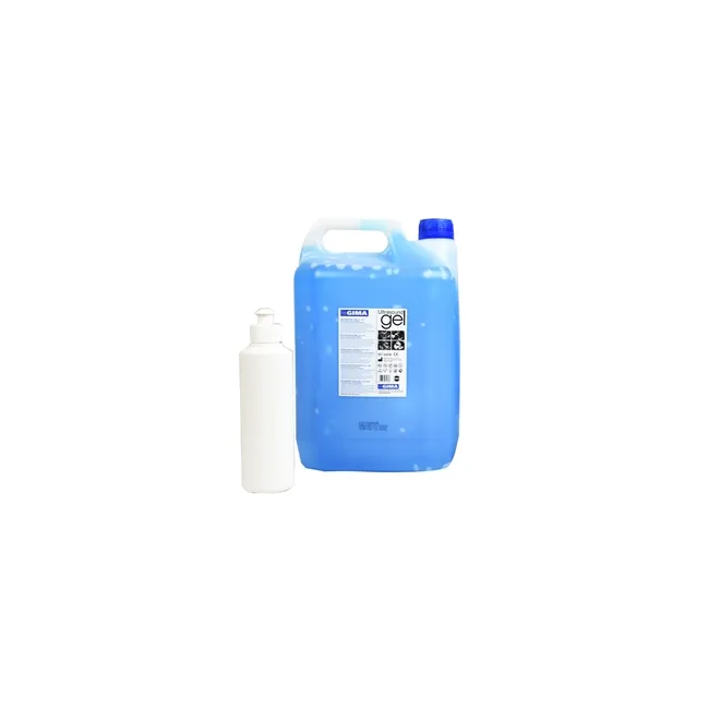 Gel ecografie GIMA Ultrasound Gel 5L Albastru + 1 flacon gol 250 ml