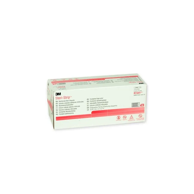 Benzi adezive ranforsate pentru închiderea pielii Steri Strip 3M, 75 x 6 mm , 150 buc