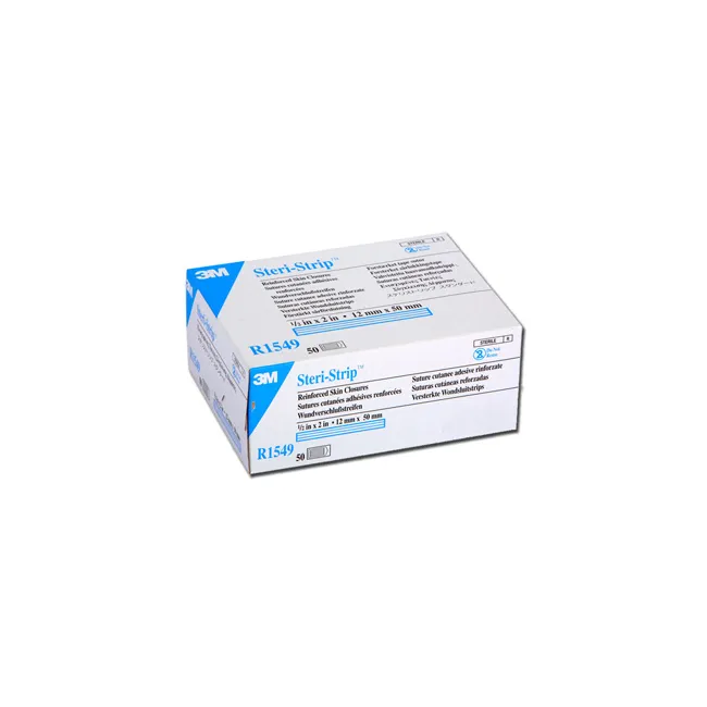 Benzi adezive ranforsate pentru închiderea pielii Steri Strip  3M, 50 x 12 mm , 300 buc
