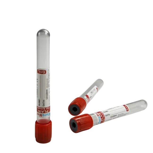 Vacutainer Biochimie 6ml cu Clot activator