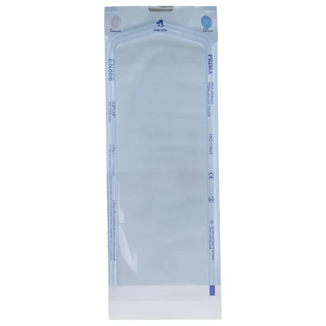 Pungi Sterilizare Autosigilante Autoclav, 90x250mm(70x200mm), 100 bucati