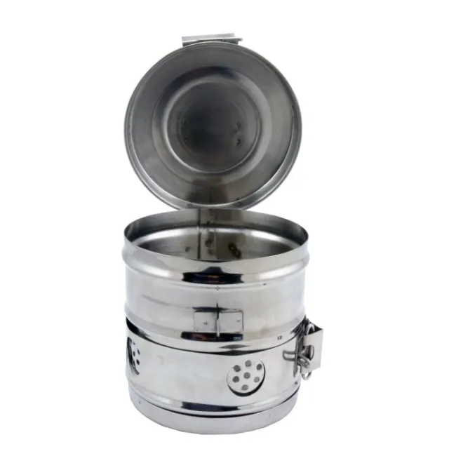 Casoleta sterilizare cu capac  8x8cm