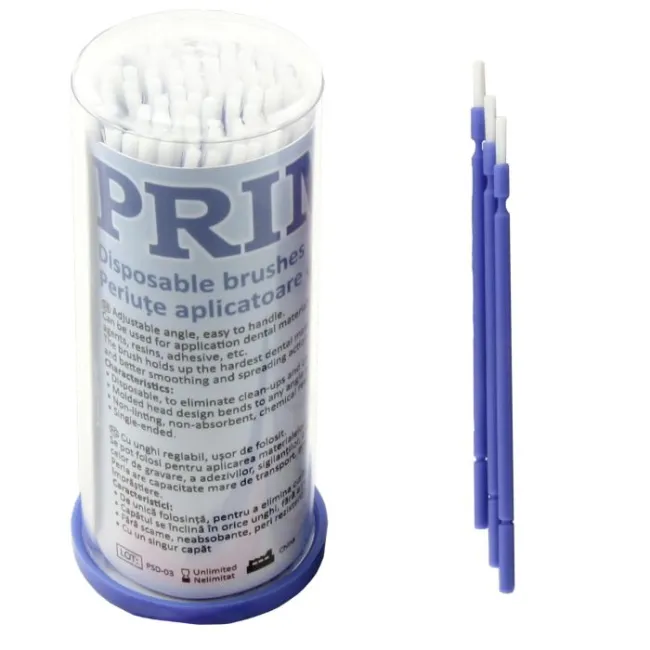 Periute aplicatoare de unica folosinta albastre sau roz, 50x110mm, 100 bucati