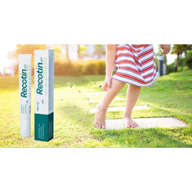Gel pentru ușurarea rapidă după înțepăturile de țânțari, 20 ml, Recotin