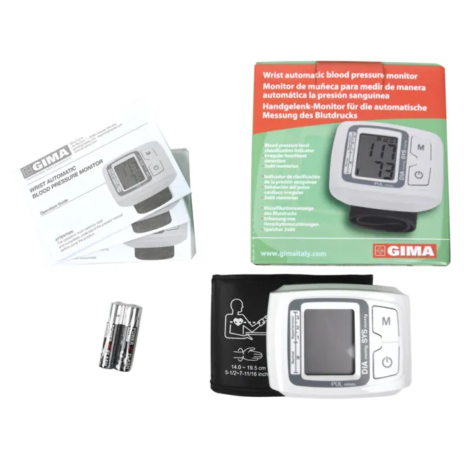 Tensiometru Digital Automatic pentru Încheietură Gima KD-735 – Monitorizare Inteligentă