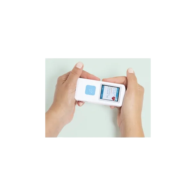 Monitor ECG de Palmă Portabil PM10 – Ecran Color TFT, Bluetooth, Aplicație Mobilă Gratuită și Software PC