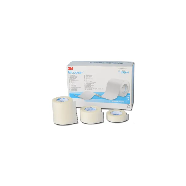 Leucoplast suport hartie Micropore 3M 7,6 cm x 9,14 m
