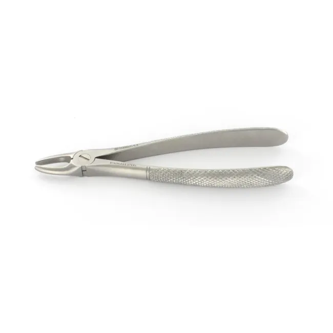 Cleste pentru extracție din oțel inoxidabil pentru rădăcini maxilare, lungime 17,5 cm