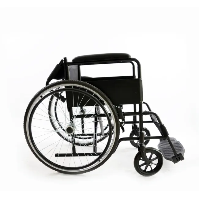 Scaun cu Rotile Universal STEELMAN EKO, Pliabil, Șezut 46 cm, sarcina Max. 120 kg