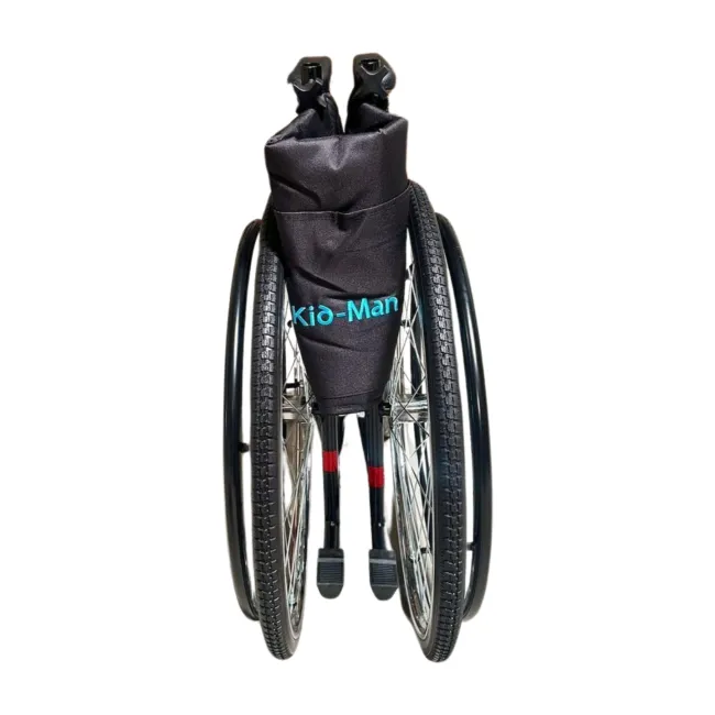 Scaun cu Rotile Universal STEELMAN EKO, Pliabil, Șezut 46 cm, sarcina Max. 120 kg