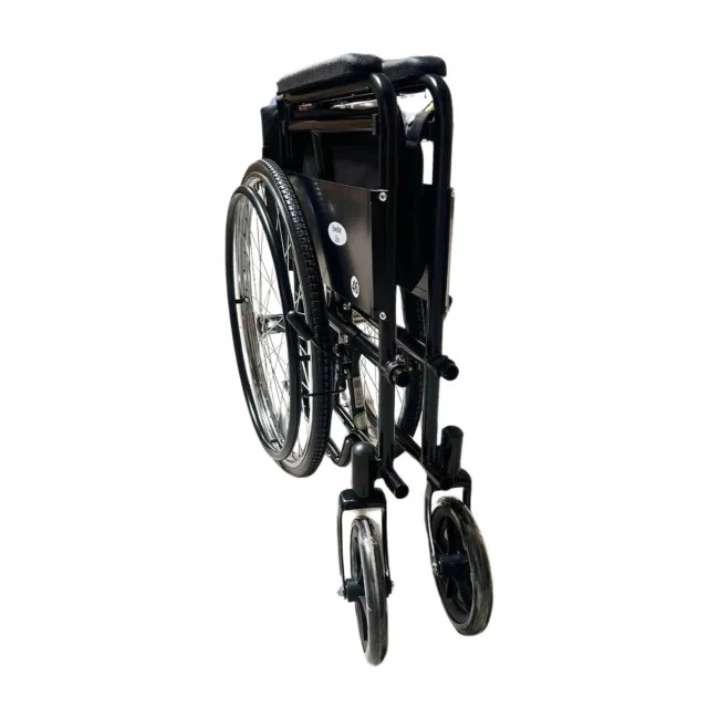 Scaun cu Rotile Universal STEELMAN EKO, Pliabil, Șezut 46 cm, sarcina Max. 120 kg