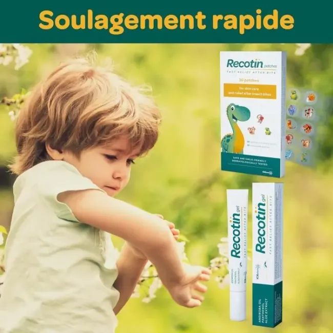 Gel pentru ușurarea rapidă după înțepăturile de țânțari, 20 ml, Recotin
