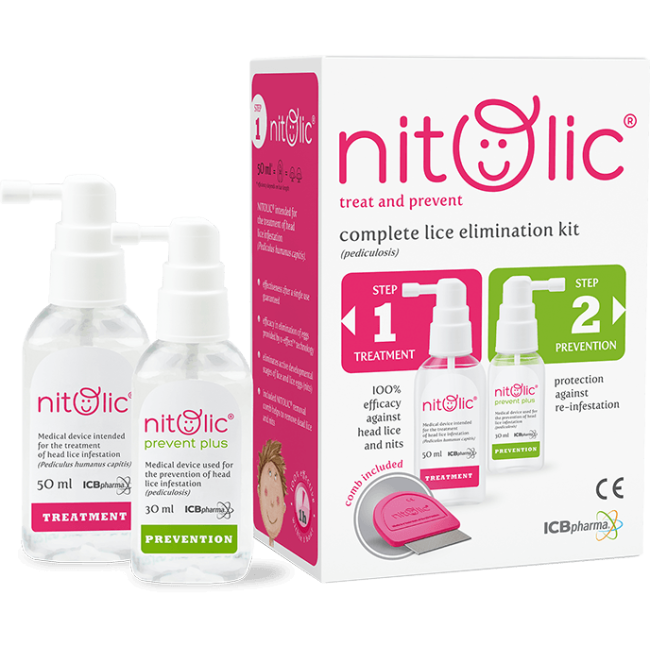 Promo: Kit de tratare si prevenție pentru păduchi, Nitolic