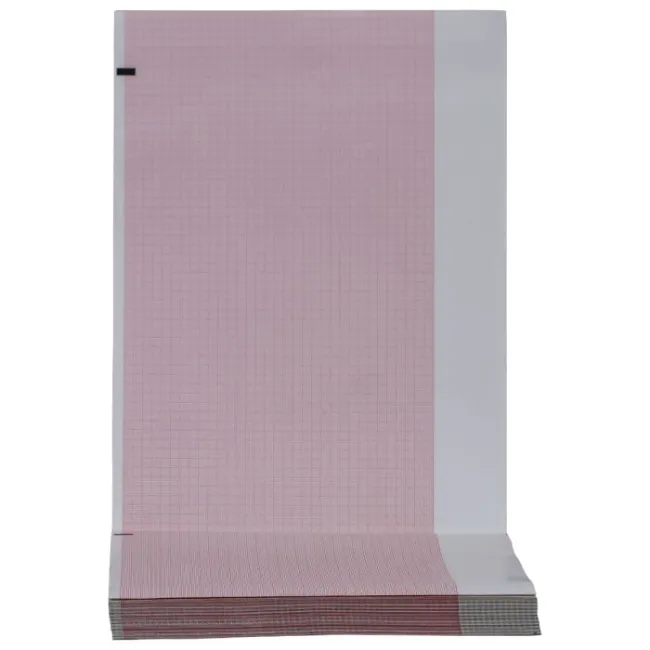 Hartie ECG/EKG 210x280mm (Cardiette, Cardioline, Welch Allyn), 200 coli