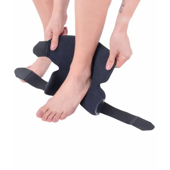 Orteză de Gleznă Mobilă cu Suport Elastic și Călcâi Liber, Mărime Universală, Dispozitiv Medical