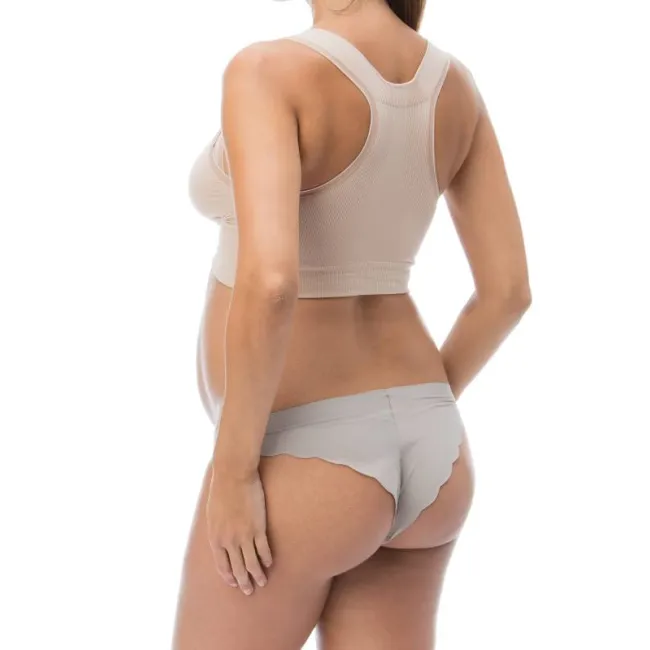 Sutien post-partum pentru alăptat bej, RELAXSAN