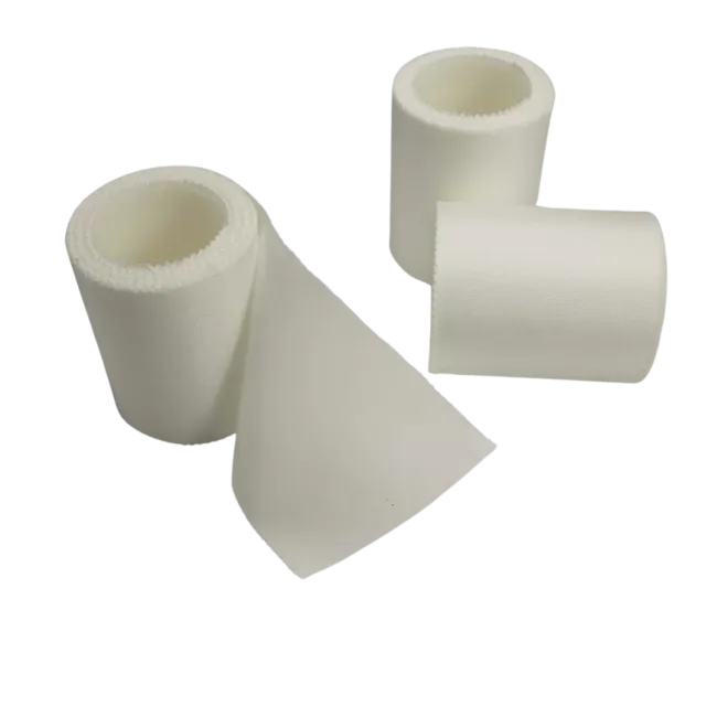 Leucoplast pe suport matase 5cm x 5m , ambalat la 6 role pe cutie