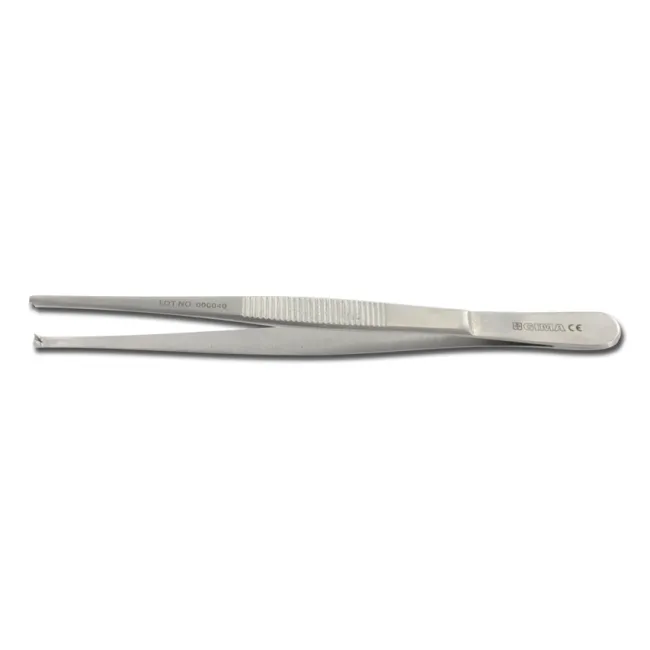 Pensă chirurgicală din oțel inoxidabil - 12 cm 1 x 2