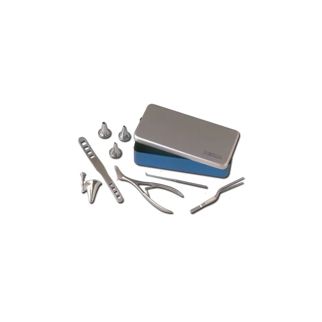 KIT ORL – Set de 6 Instrumente în Cutie de Aluminiu