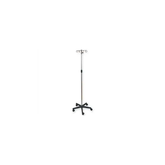 Stativ pentru perfuzii cu 5 roti si 4 cârlige - sarcina maxima 8 kg