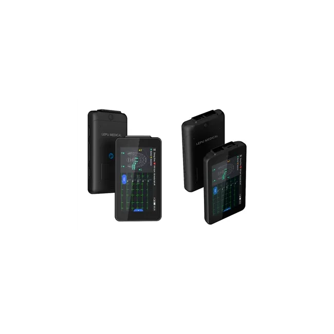 Electrocardiograf Portabil de Buzunar PCECG-500 – 6/12 Derivații, Ecran Touchscreen, Algoritm Glasgow, Wi-Fi și Cameră HD