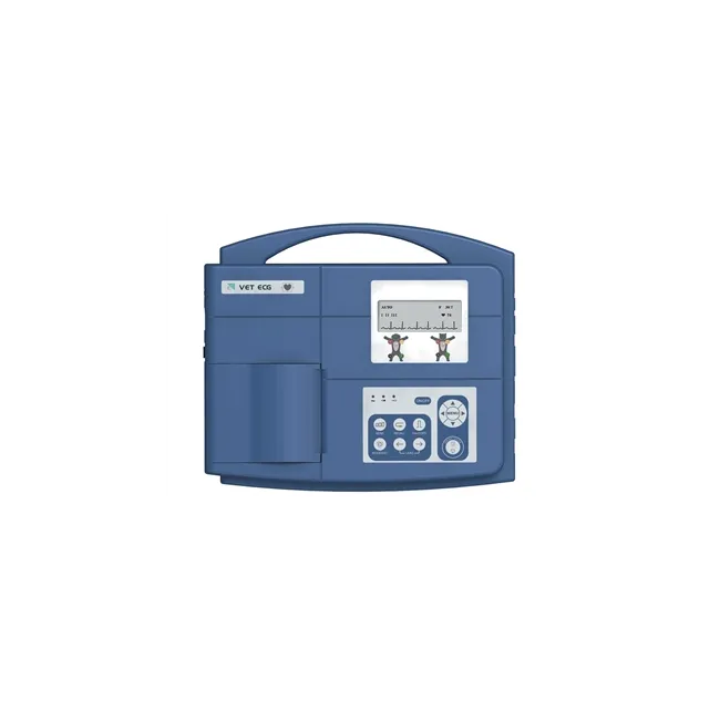 Electrocardiograf Veterinar cu 3 Canale VE-300 – Aparat EKG Digital Portabil pentru Cabinete și Clinici Veterinare