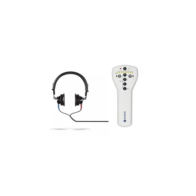MAICO MA1 Hearing Screener cu căști DD45 – dispozitiv portabil pentru screening auditiv